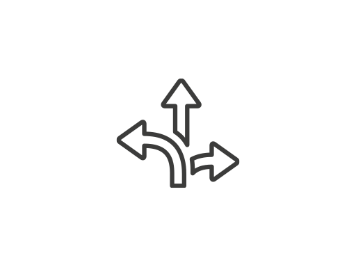 An arrow icon representing secondary prevention