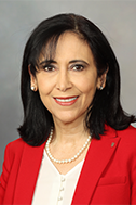 A headshot of Mayra Guerrero
