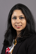 A headshot of Sinjini Biswas