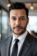 A headshot of Nyal Borges