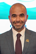 A headshot of Shady Hussein