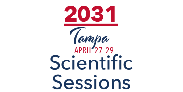SCAI 2031 Scientific Sessions Tampa, April 27-29