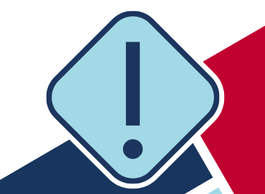An exclamation mark icon