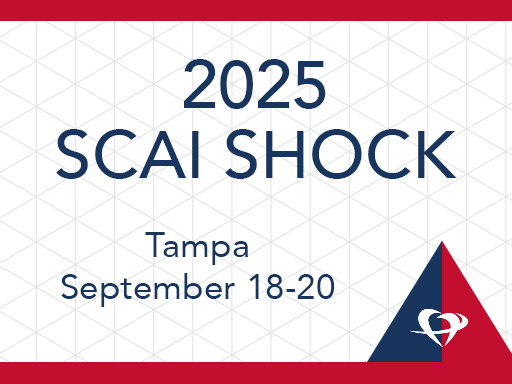 2025 SCAI SHOCK Tampa, September 18-20