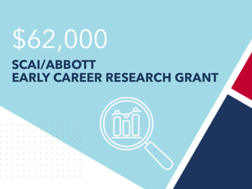 $62,000 SCAI/Abbott Early Career Research Grant