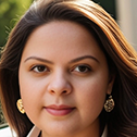 A headshot of Urooj Fatima