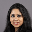 A headshot of Sinjini Biswas