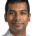 A headshot of Faisal Rahman